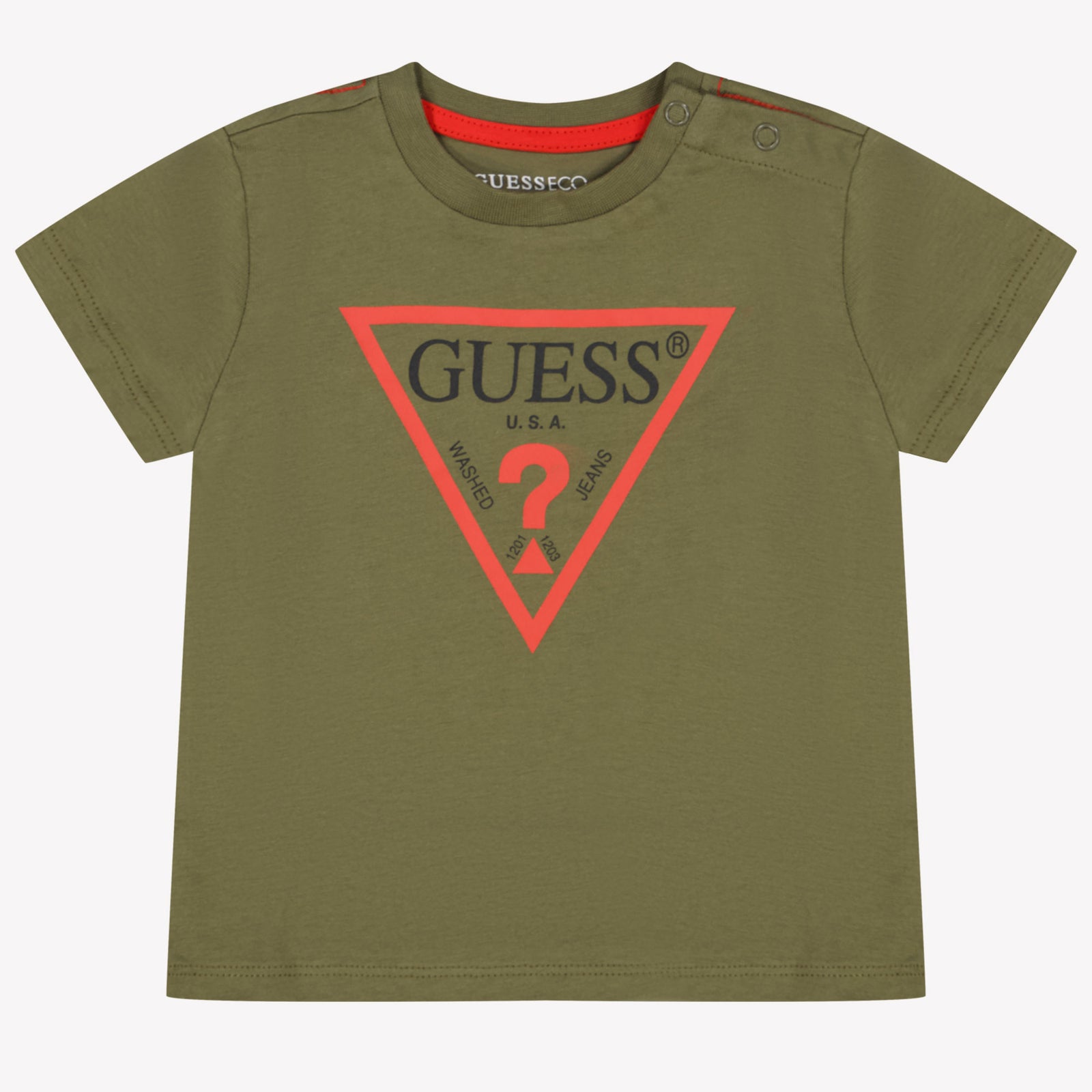 Guess Baby Jongens T-shirt Army