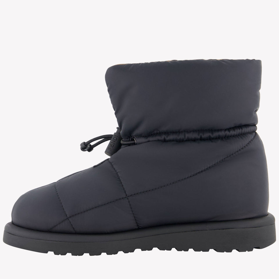 Fendi Unisex Snowboots Zwart