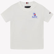 Tommy Hilfiger Baby Jongens T-Shirt Wit