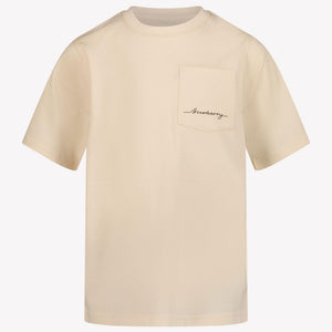 Burberry Cedar Kinder Meisjes T-Shirt In Zalm