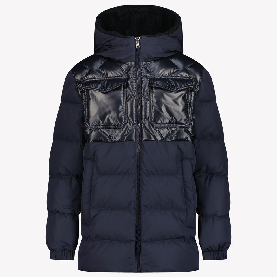 Moncler Bazzin Jongens Winterjas Navy