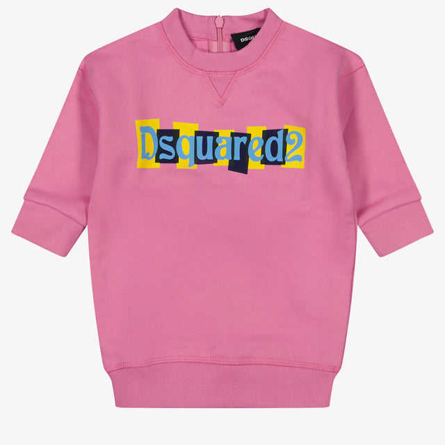 Dsquared2 Baby Meisjes Jurk Roze