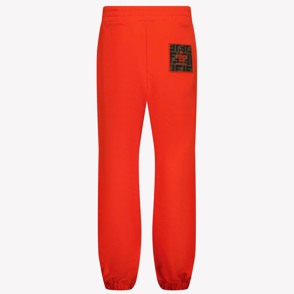 Fendi Unisex Broek Rood