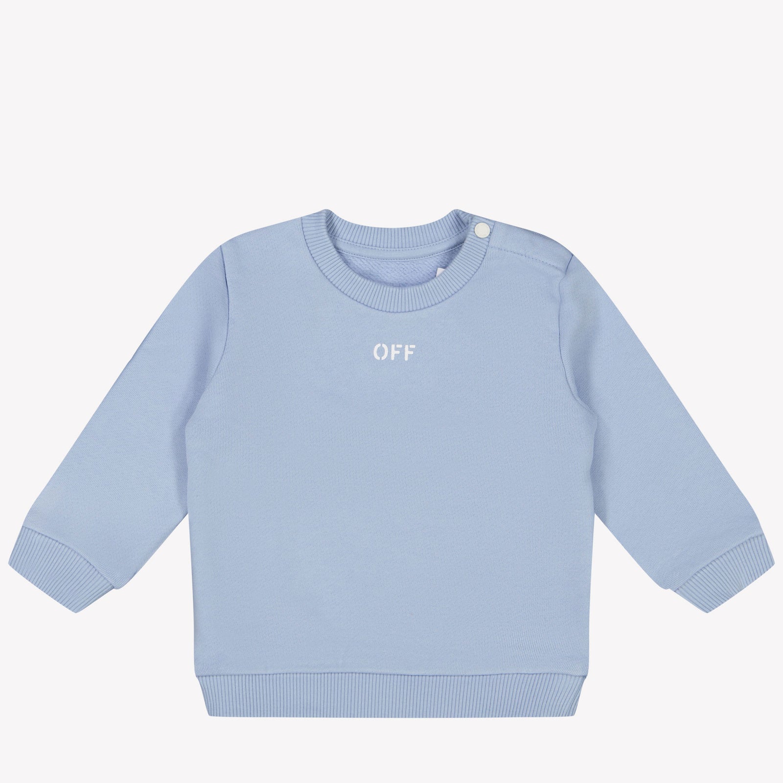 Off-White Baby Jongens Trui Licht Blauw