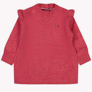 Tommy Hilfiger Baby Meisjes Jurk Fuchsia