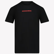 Dsquared2 Jongens T-shirt Zwart