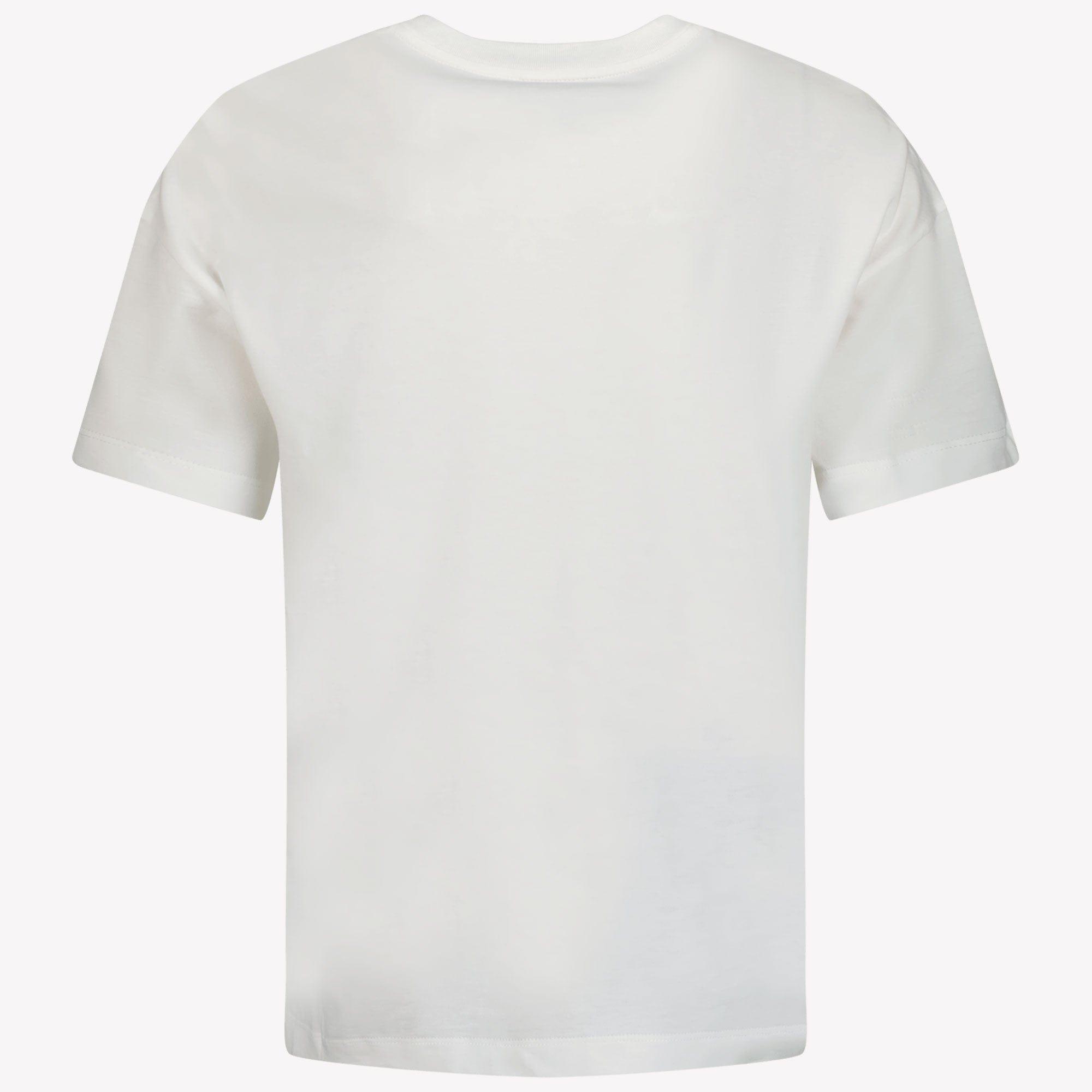 Fendi Kinder Unisex T-Shirt In Wit