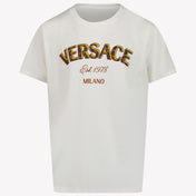 Versace Meisjes T-shirt Wit