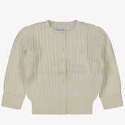 Ralph Lauren Baby Meisjes Vest Ecru