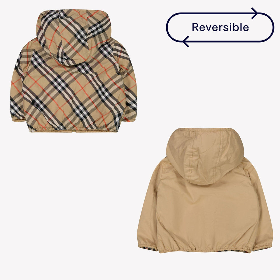 Burberry RUFUS Baby Unisex Zomerjas In Beige