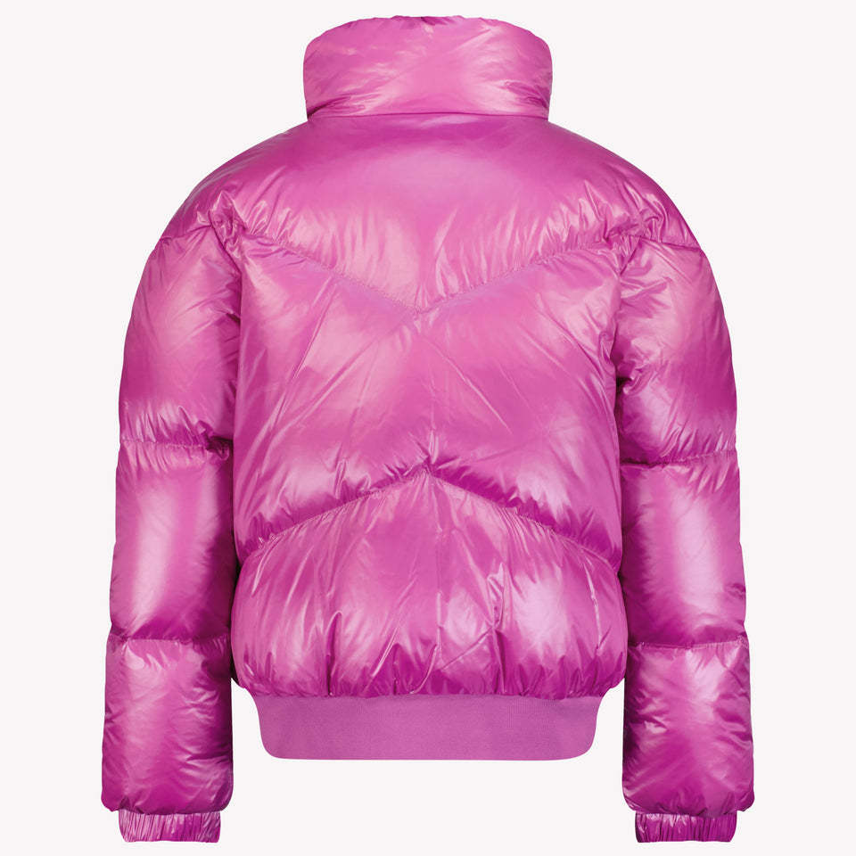 Woolrich Aliquippa Bomber Meisjes Winterjas Fuchsia