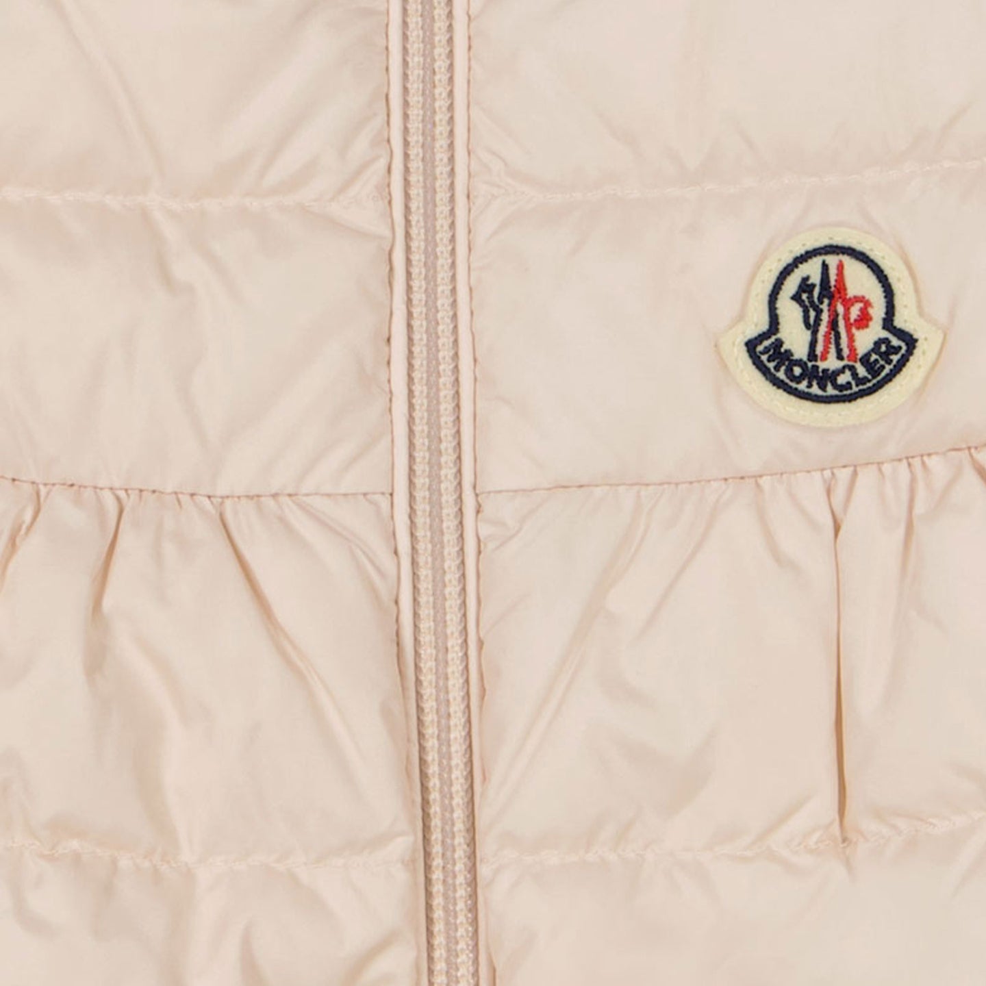 Moncler Hiva Baby Meisjes Bodywarmer In Licht Roze