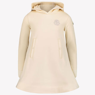 Moncler Meisjes Jurk Off White