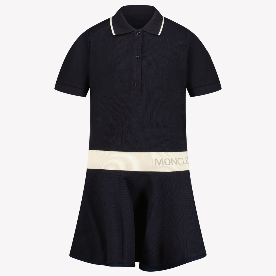 Moncler Kinder Meisjes Jurk In Navy