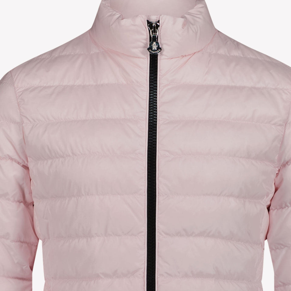 Moncler Kinder Meisjes Jas Licht Roze