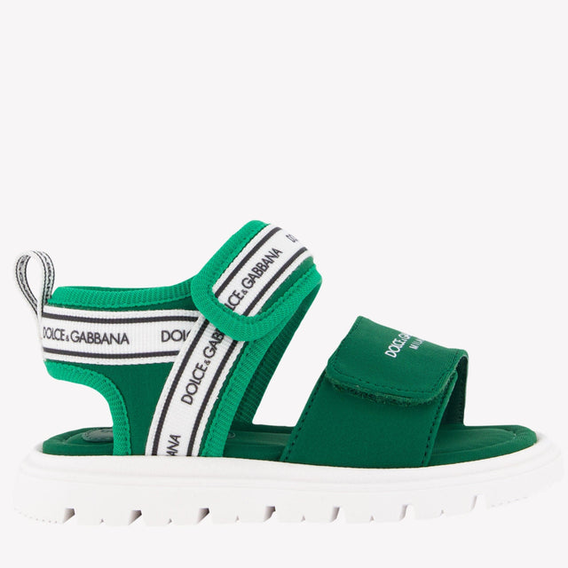 Dolce & Gabbana Jongens Sandalen Groen 20