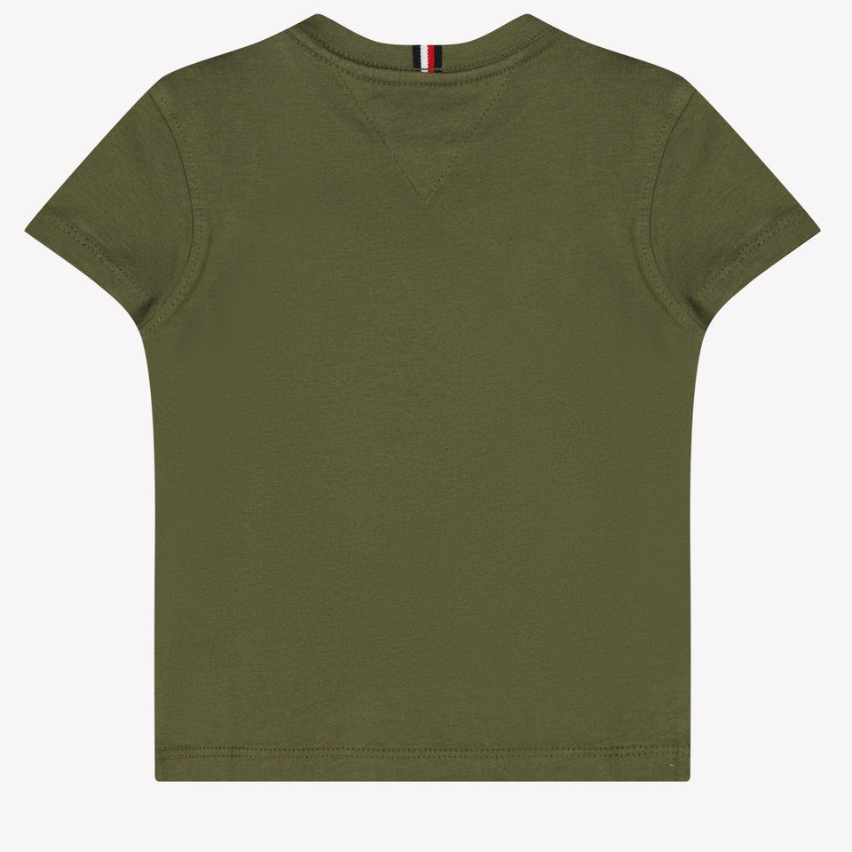 Tommy Hilfiger Baby Jongens T-shirt Army