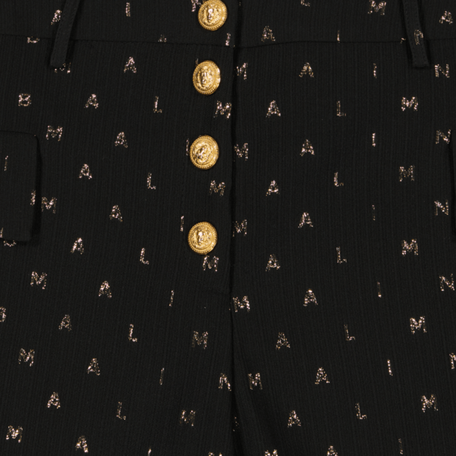 Balmain Kinder Meisjes Shorts Zwart