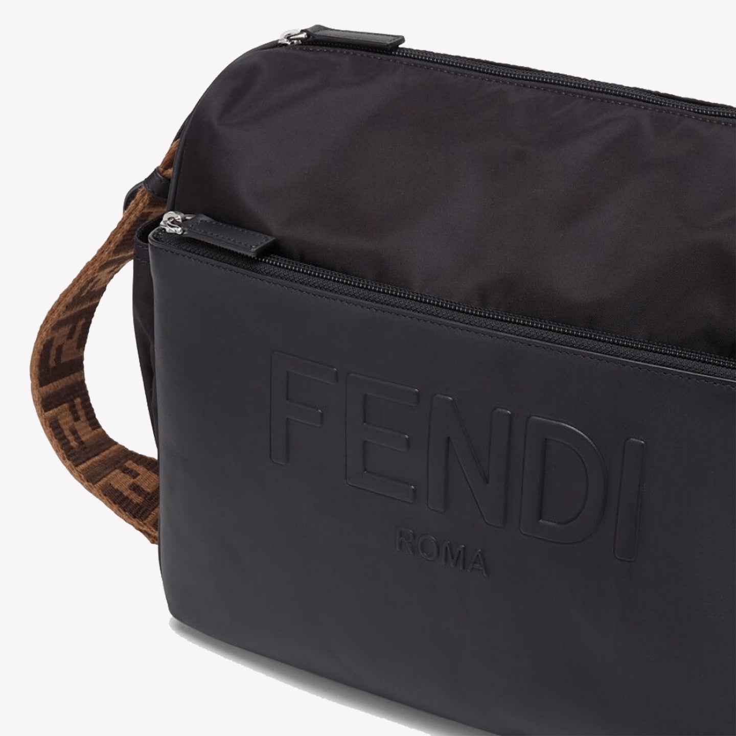 Fendi Baby Unisex Luiertas In Zwart