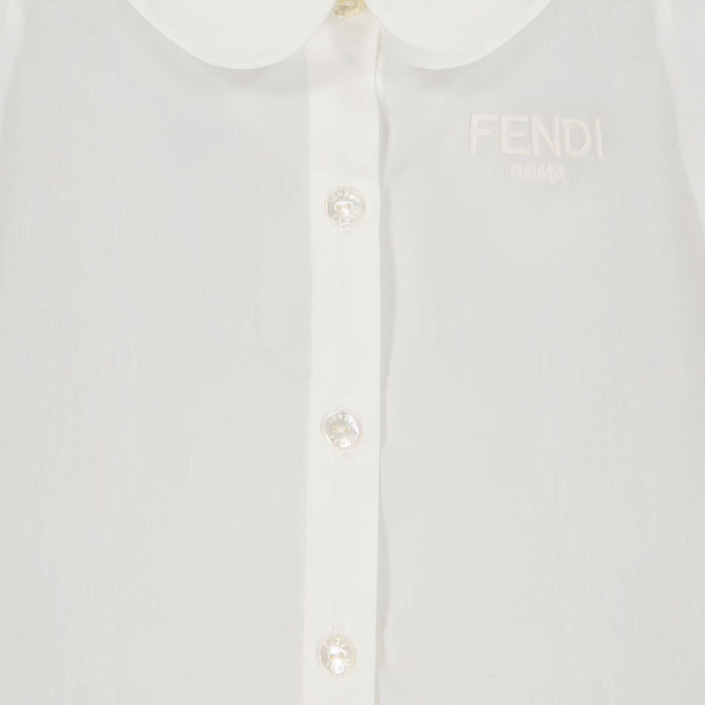 Fendi Baby Meisjes Blouse Wit