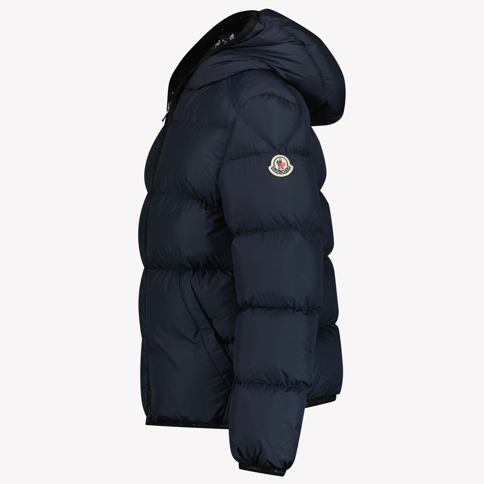 Moncler Mattan Jongens Winterjas Navy