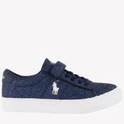 Ralph Lauren Ryley Ps Meisjes Sneakers Navy