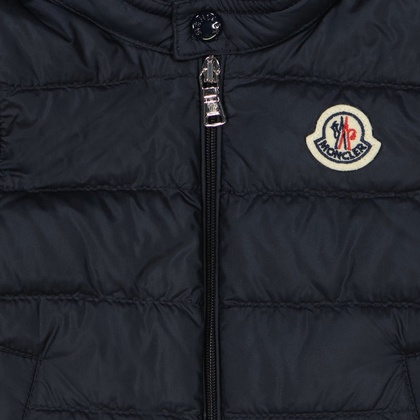 Moncler New Amaury Baby Jongens Bodywarmer In Navy