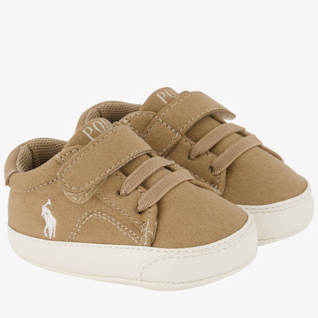 Ralph Lauren Theron V Ps Layette Baby Jongens Sneakers Zand