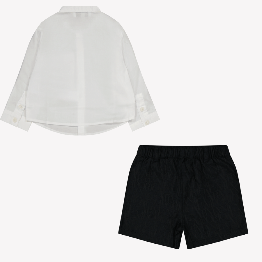 Armani Baby Jongens Setje Wit
