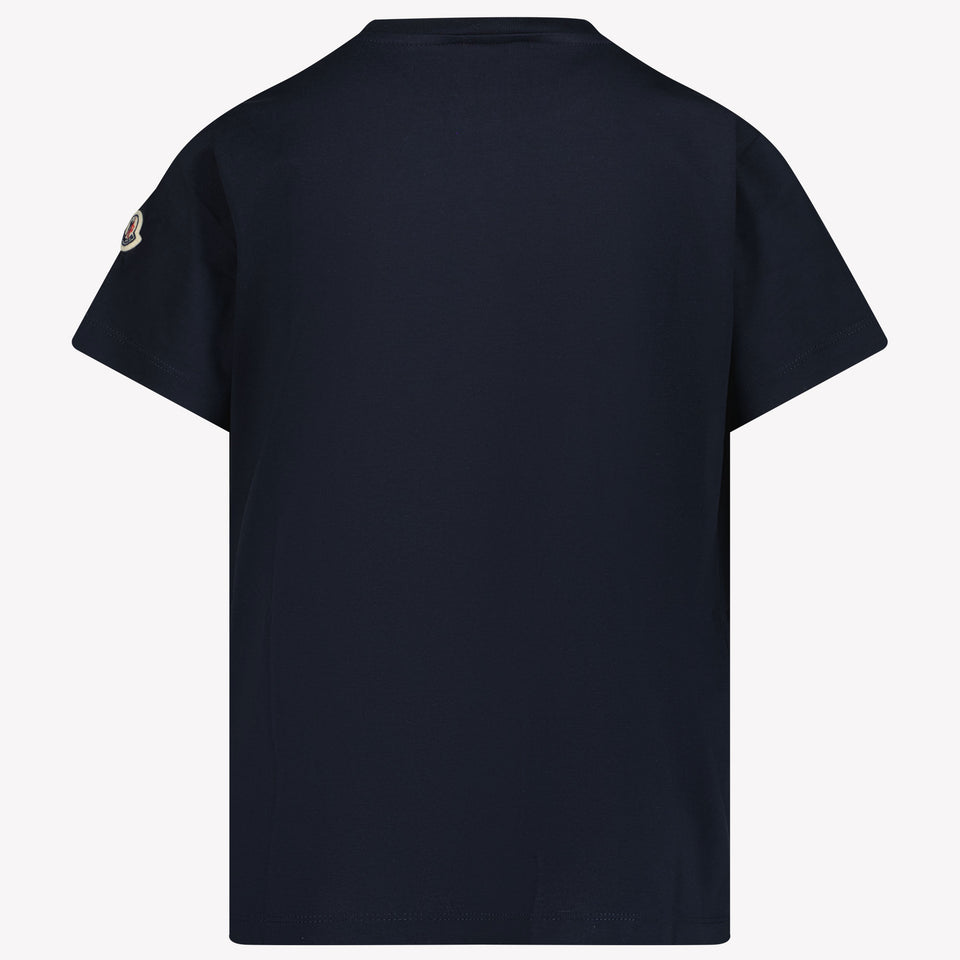 Moncler Jongens T-shirt Navy