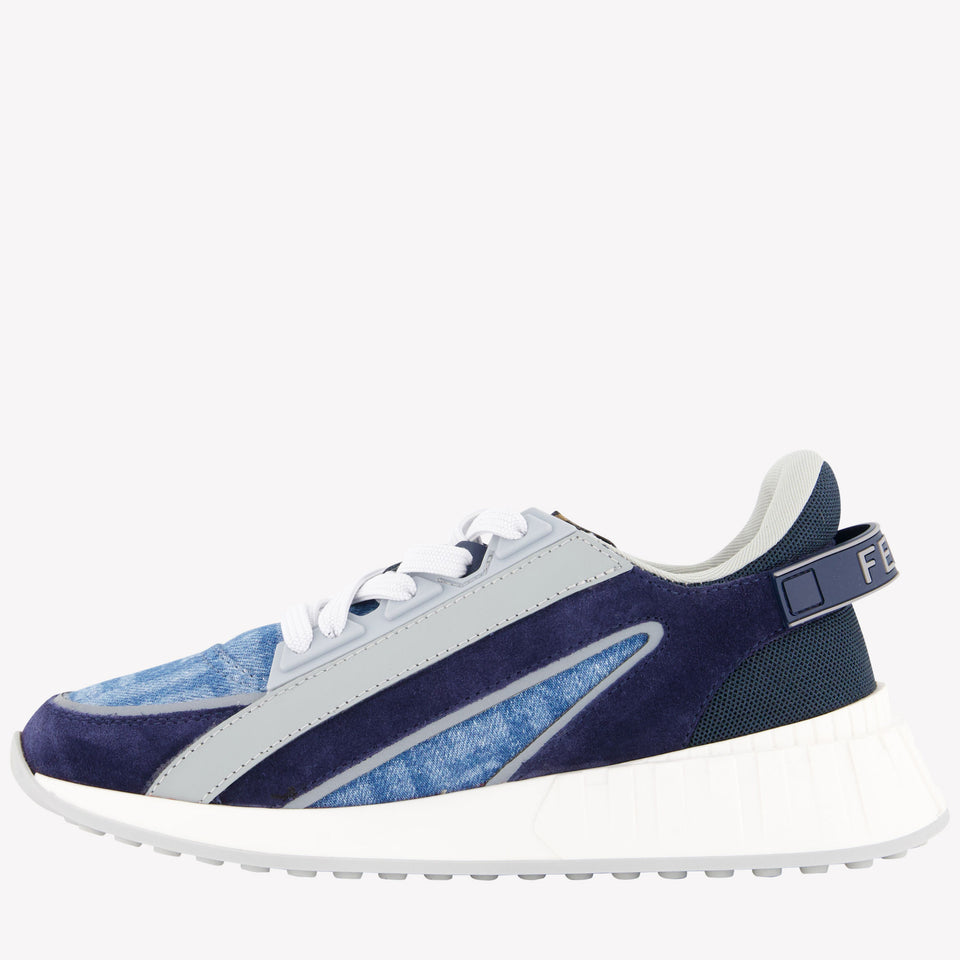 Fendi Unisex Sneakers Blauw