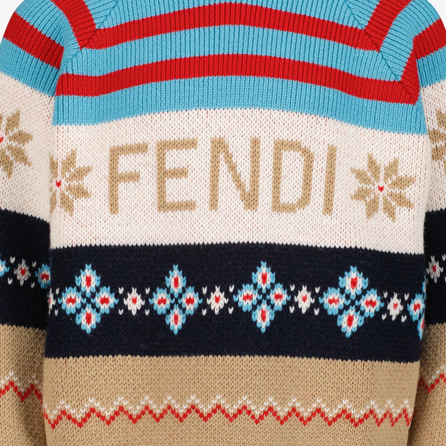 Fendi Kinder Unisex Trui Navy