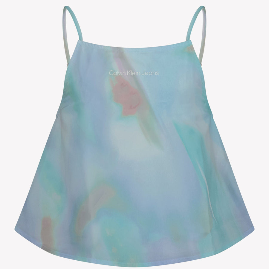 Calvin Klein Girls T-Shirt Blue
