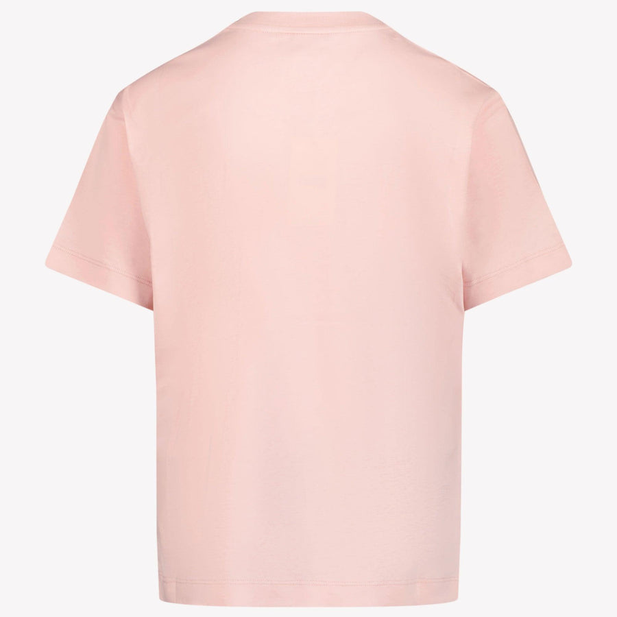 Fendi Kinder Meisjes T-Shirt In Licht Roze