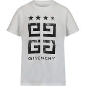 Givenchy Kinder Jongens T-Shirt Wit