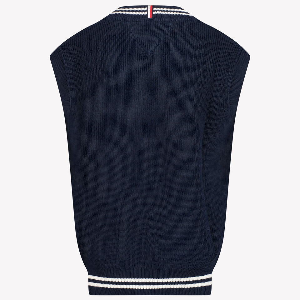 Tommy Hilfiger Kinder Jongens Trui Navy