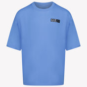 EA7 Jongens T-shirt Licht Blauw