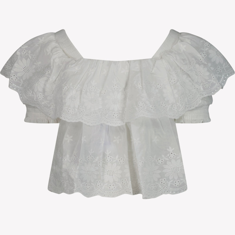 Mayoral Kinder Meisjes Blouse Wit