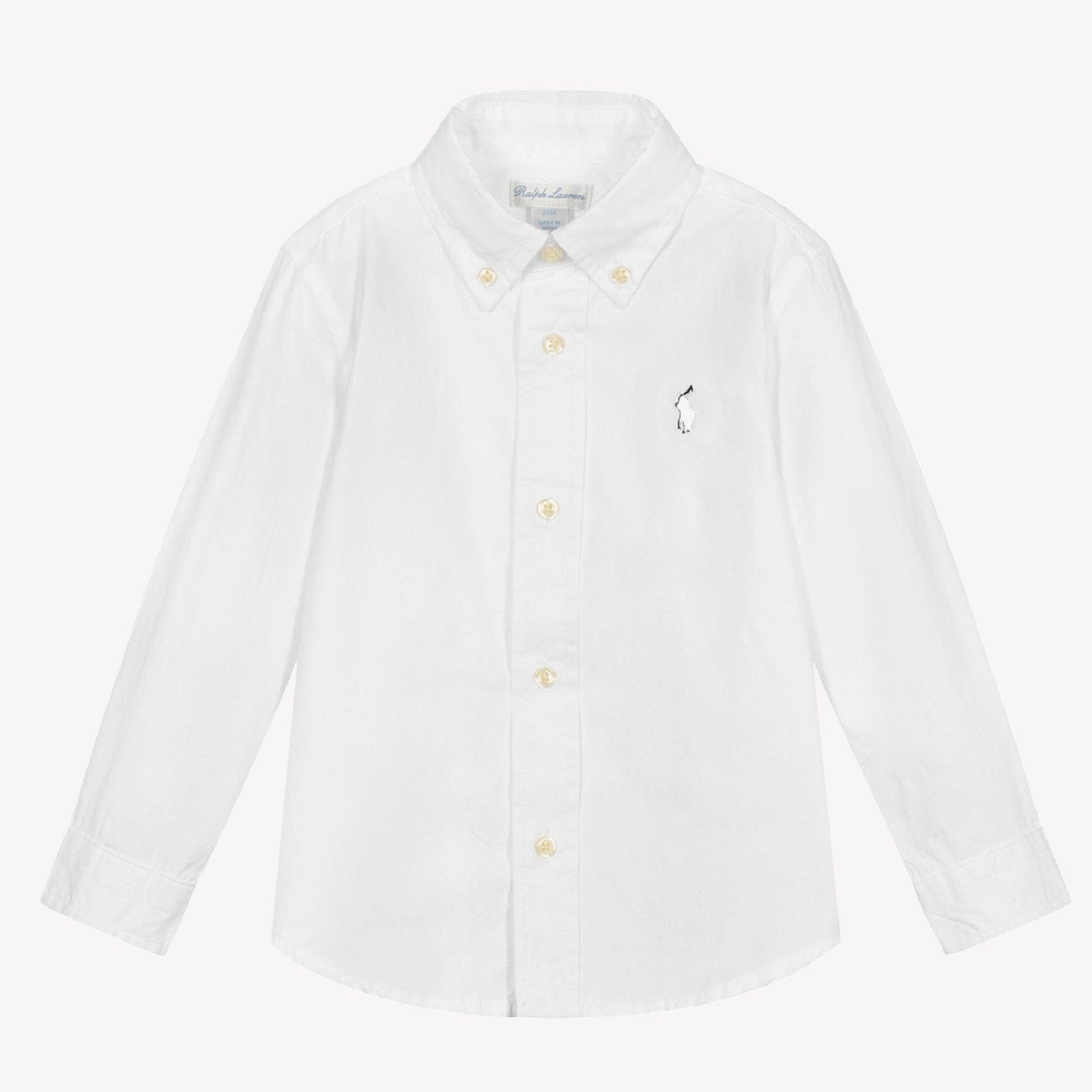 Ralph Lauren Baby Jongens Blouse Wit 9 mnd