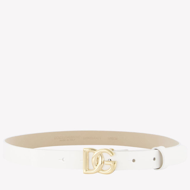 Dolce & Gabbana Meisjes Riem Wit s