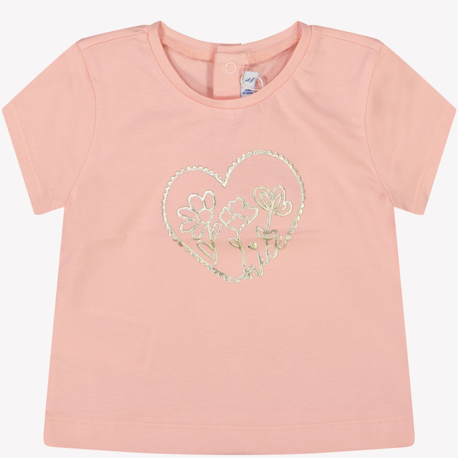 Mayoral Baby Meisjes T-Shirt Licht Roze 6 mnd