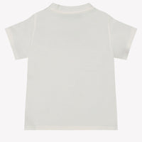 Moncler Baby Jongens T-Shirt In Wit