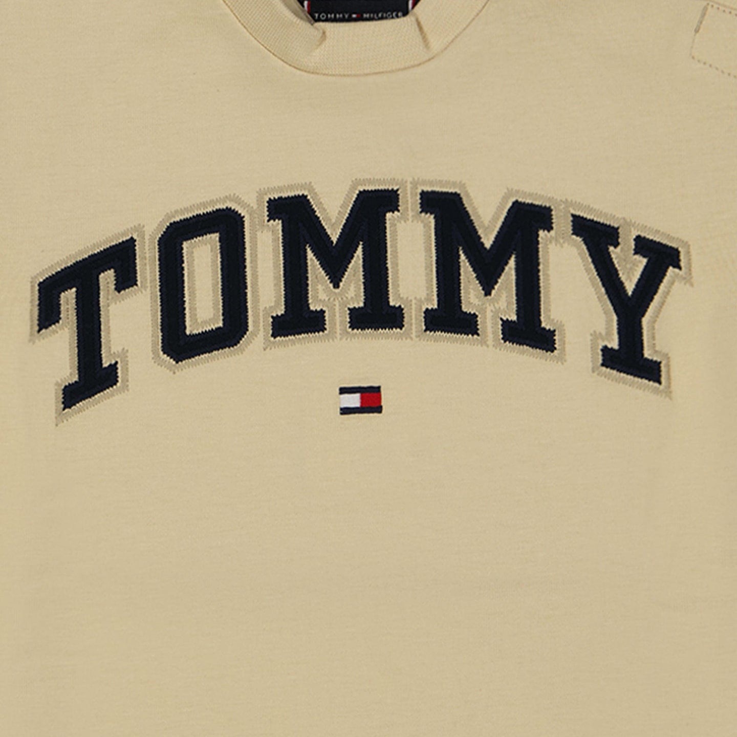 Tommy Hilfiger Baby Jongens T-shirt Ecru 74