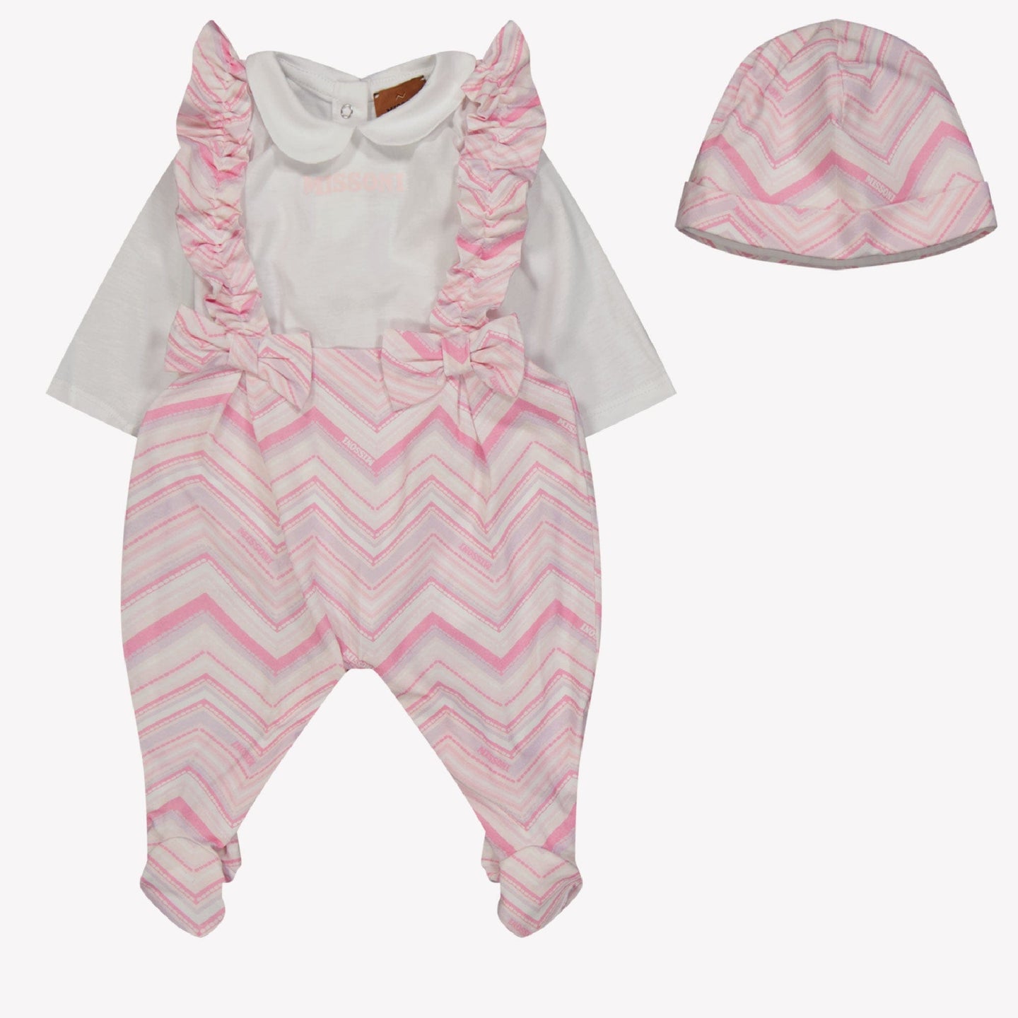 Missoni Baby Meisjes Boxpakje Licht Roze 1 mnd