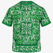 Dolce & Gabbana Jongens T-shirt Groen