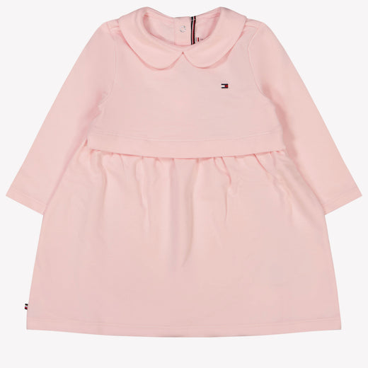 Tommy Hilfiger Baby Meisjes Jurk Licht Roze