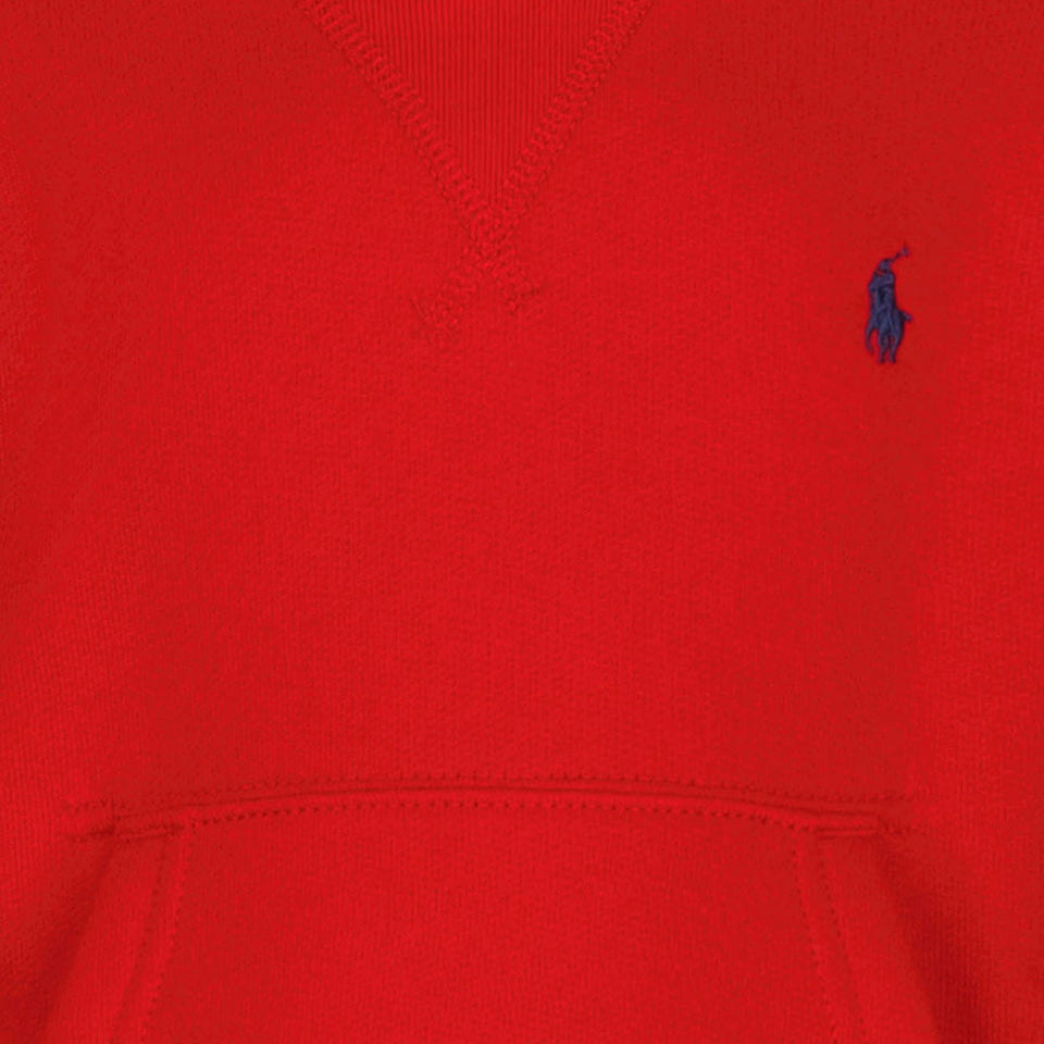 Ralph Lauren Kinder Jongens Trui In Rood