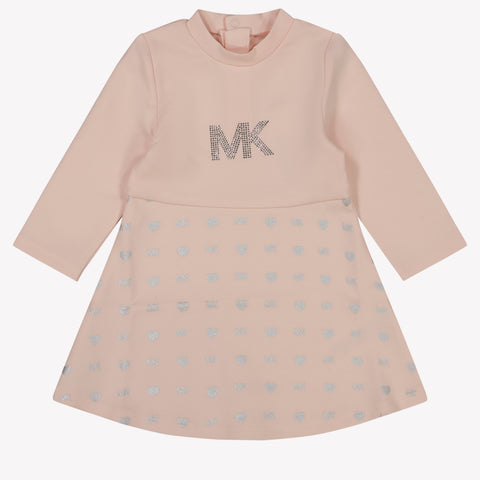 Michael Kors Baby Meisjes Jurk Licht Roze