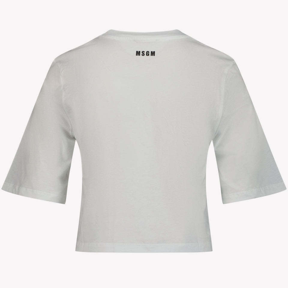 MSGM Meisjes T-shirt Wit