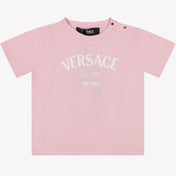 Versace Baby Meisjes T-shirt Licht Roze